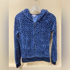 SOLD Juicy Couture Blue Leopardd Jacket